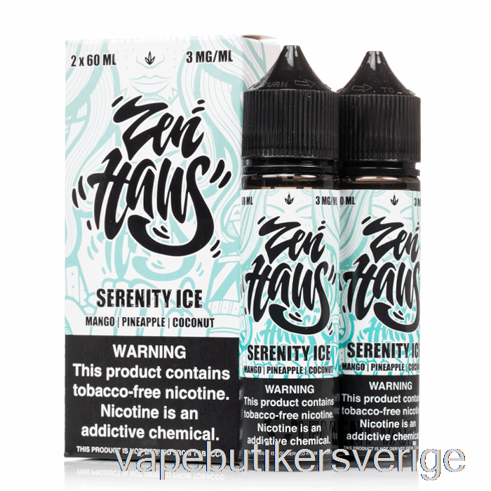 Vape Sverige Serenity Ice - Zen Haus - 120ml 0mg